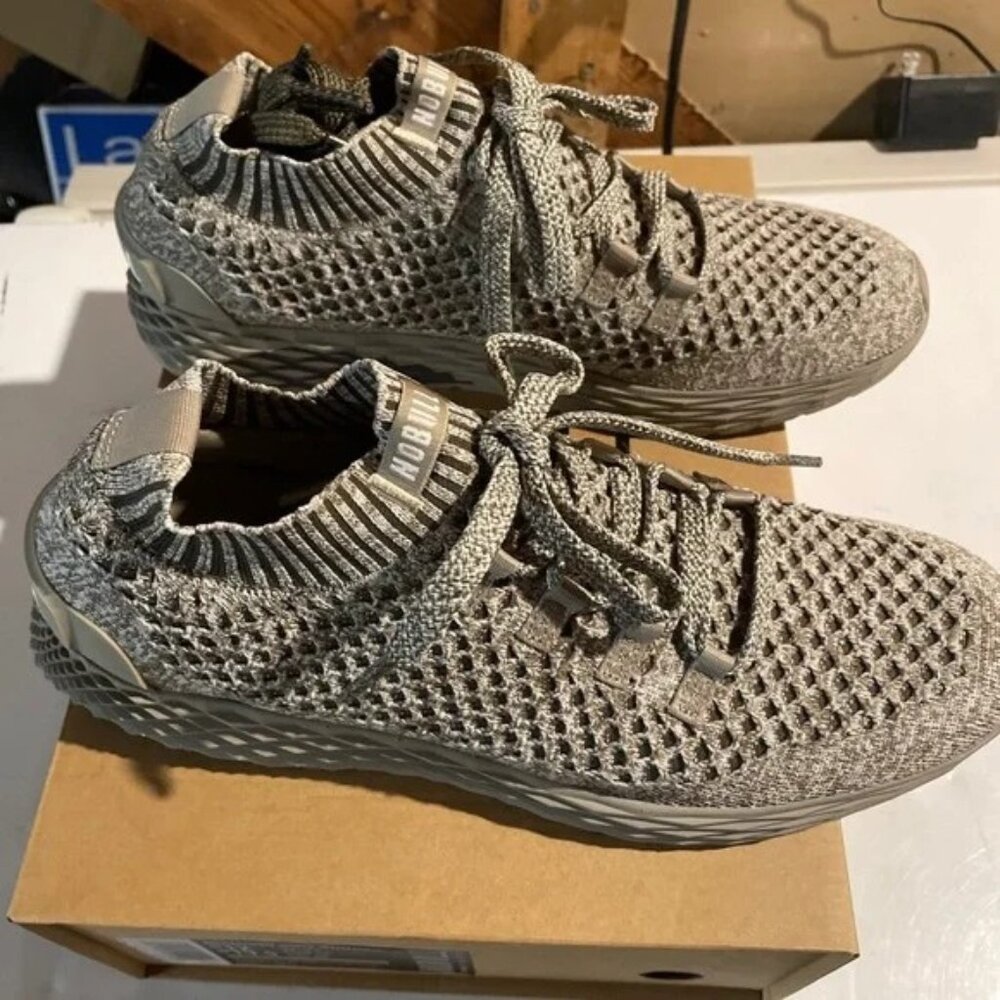 Nobull Men's Diamond Knit Runners - Size 12 (Dark Clay Color)